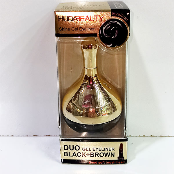 آکوا ابرو و خط چشم ژله ای دو رنگ اصل HUDA BEAUTY
