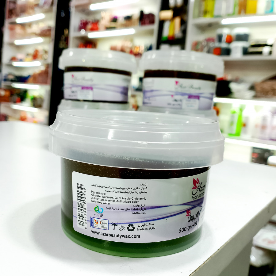 موم موبر آذر بیوتی مدل آدامسی-AZAR BEAUTY وزن 300 گرم