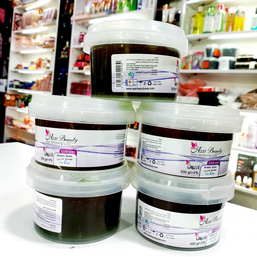 موم موبر آذر بیوتی مدل آدامسی-AZAR BEAUTY وزن 300 گرم