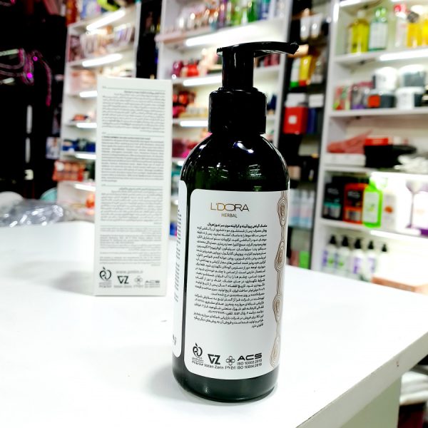 ماسک گیاهی پروتئینه و کراتینه موی سر لدورا داخل حمام 200 میلی لیتر- LDORA